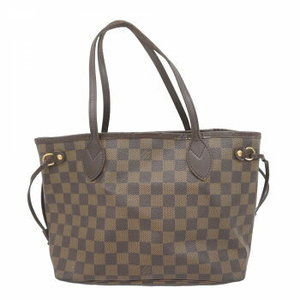 Louis Vuitton Damier Neverfull PM Ebene Brown Tote Bag